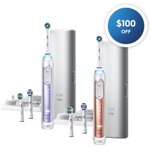 Serie Genius Oral-B Genius 7500 Rechargeable Viola Rosa Oro | IT_OB37776