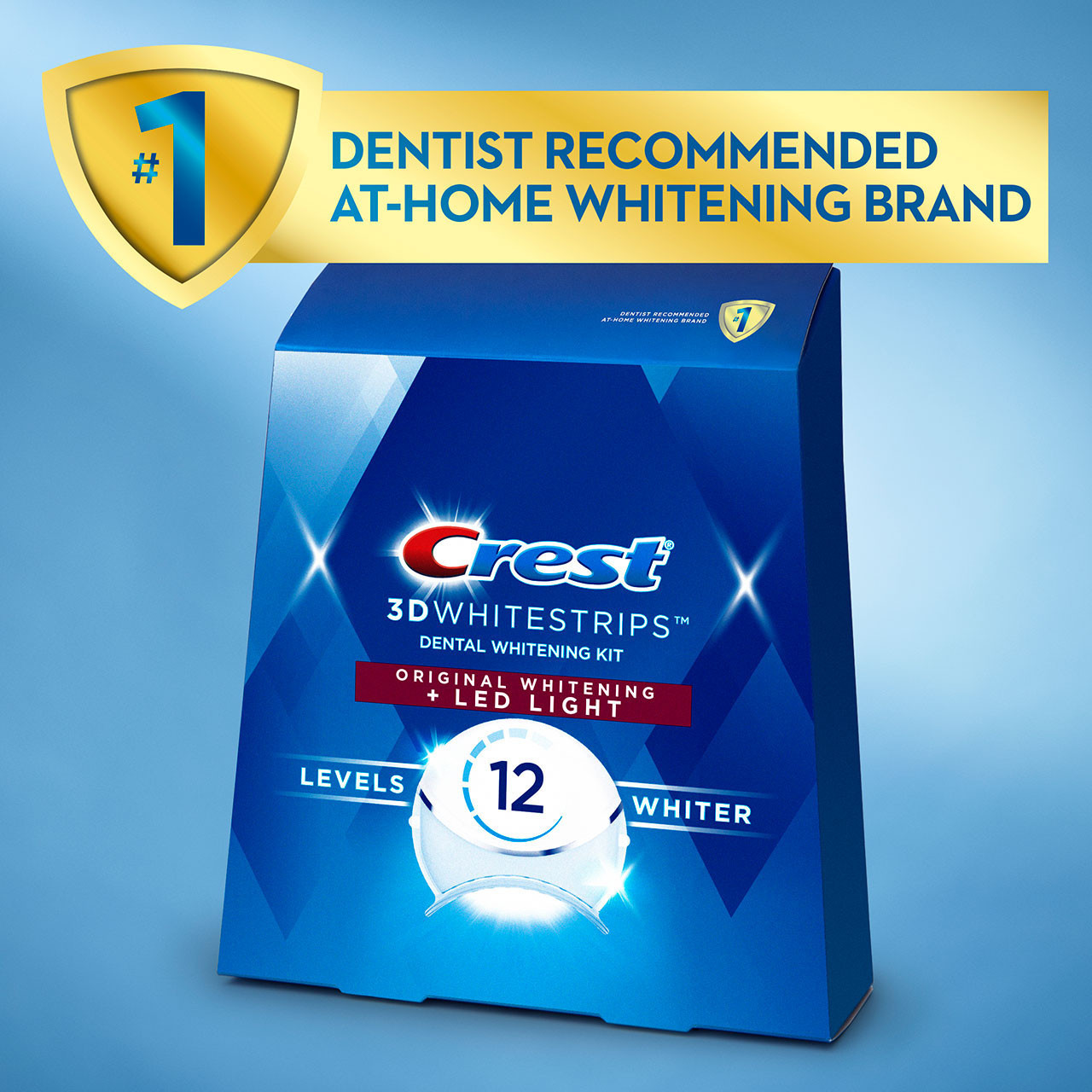 Accessori Oral-B Crest 3DWhitestrips Original Plus LED Corallo | IT_OB13785