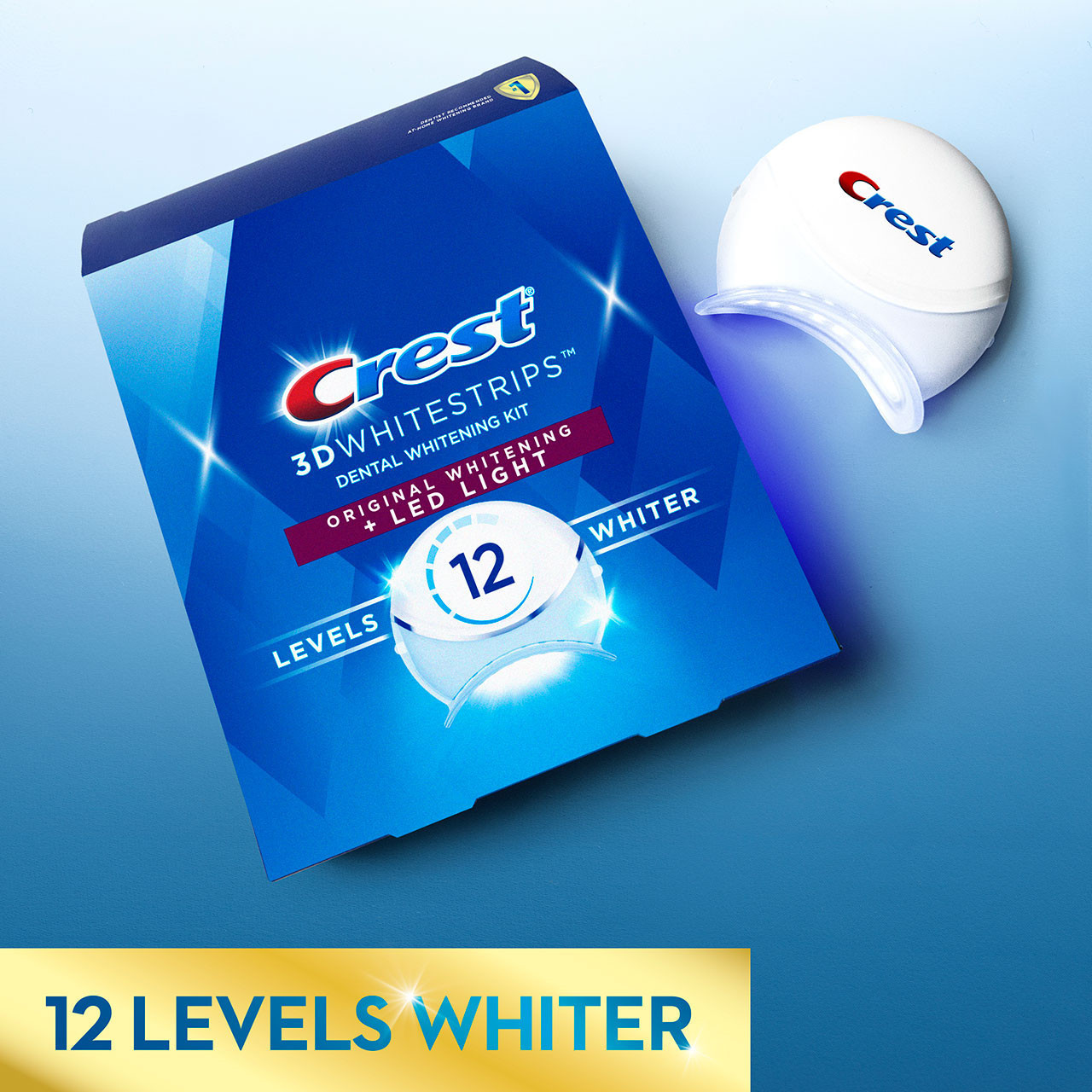 Accessori Oral-B Crest 3DWhitestrips Original Plus LED Corallo | IT_OB13785