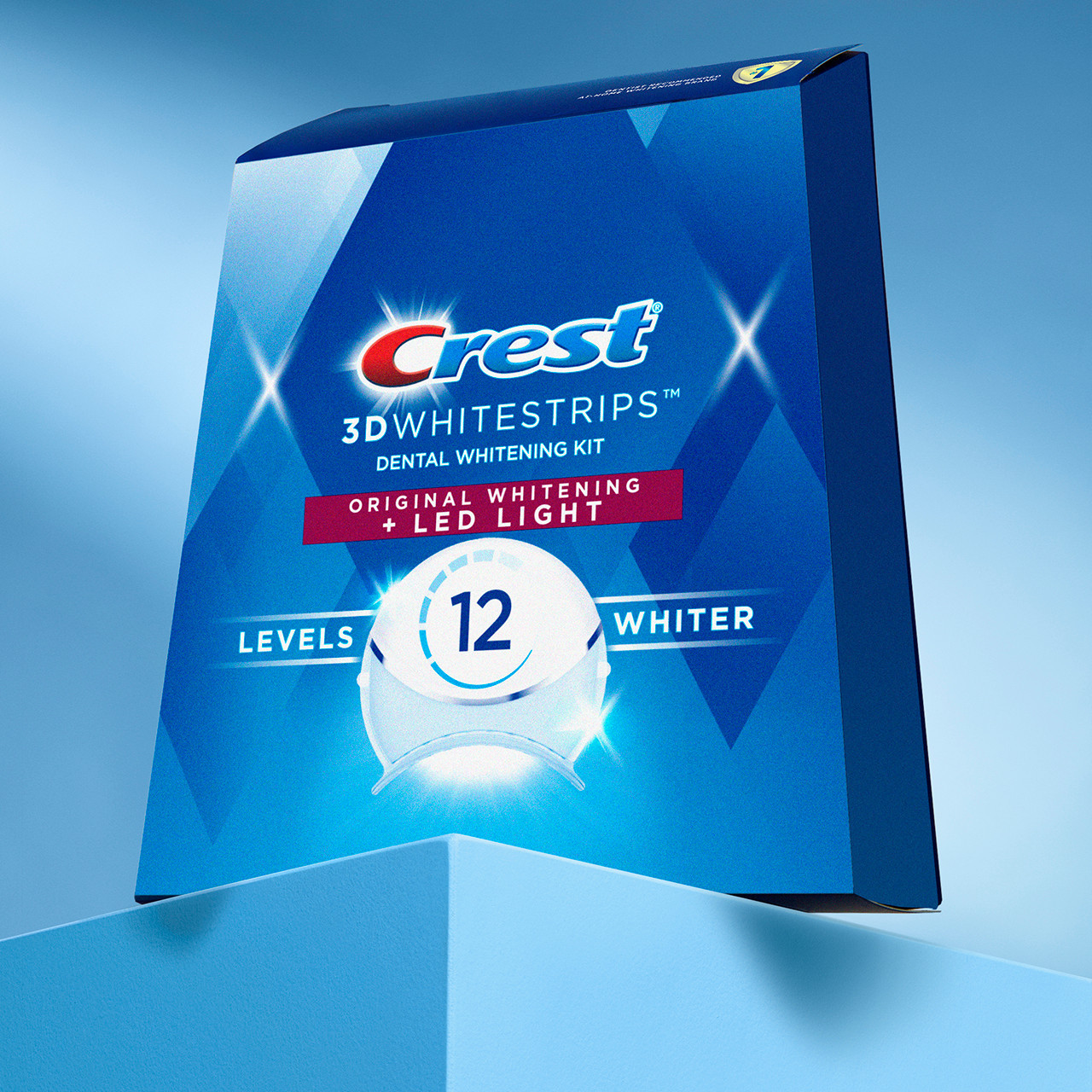 Accessori Oral-B Crest 3DWhitestrips Original Plus LED Corallo | IT_OB13785