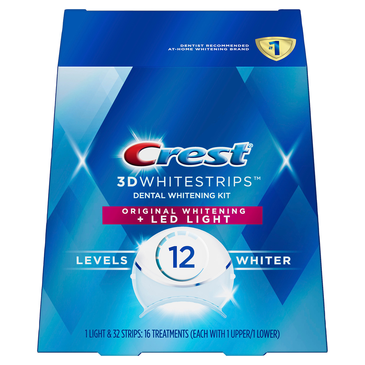 Accessori Oral-B Crest 3DWhitestrips Original Plus LED Corallo | IT_OB13785