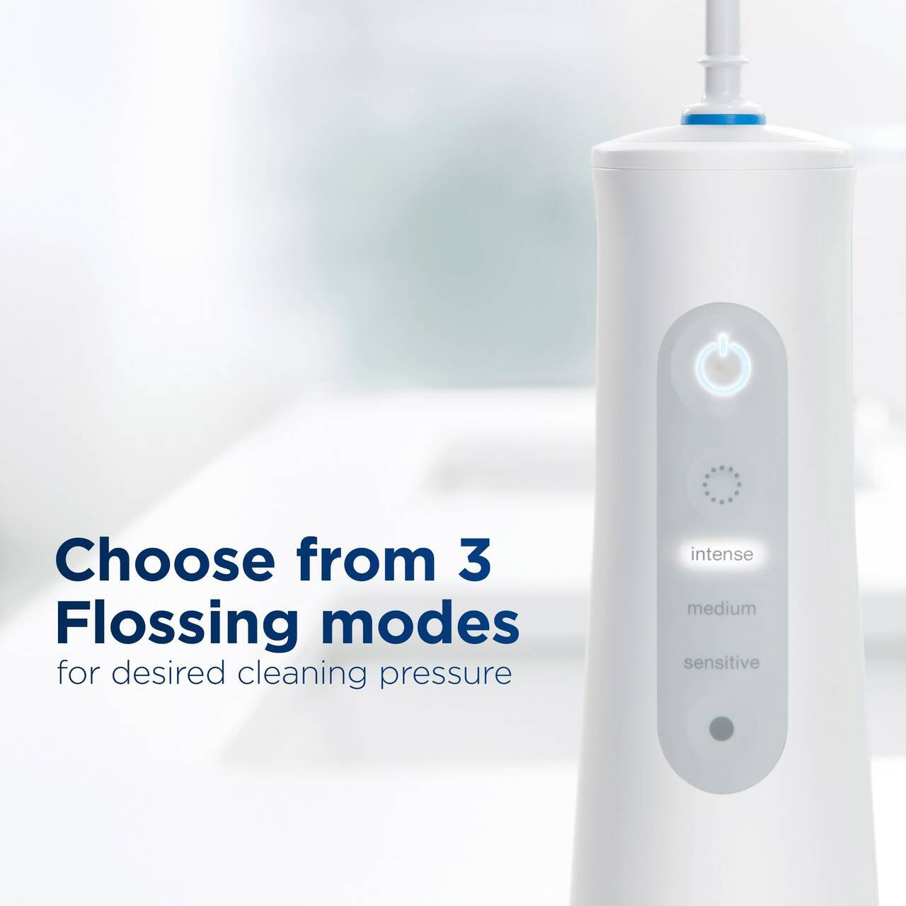 Accessori Oral-B Water Flosser Advanced, Portable Oral Irrigator Handle Bianche | IT_OB61159