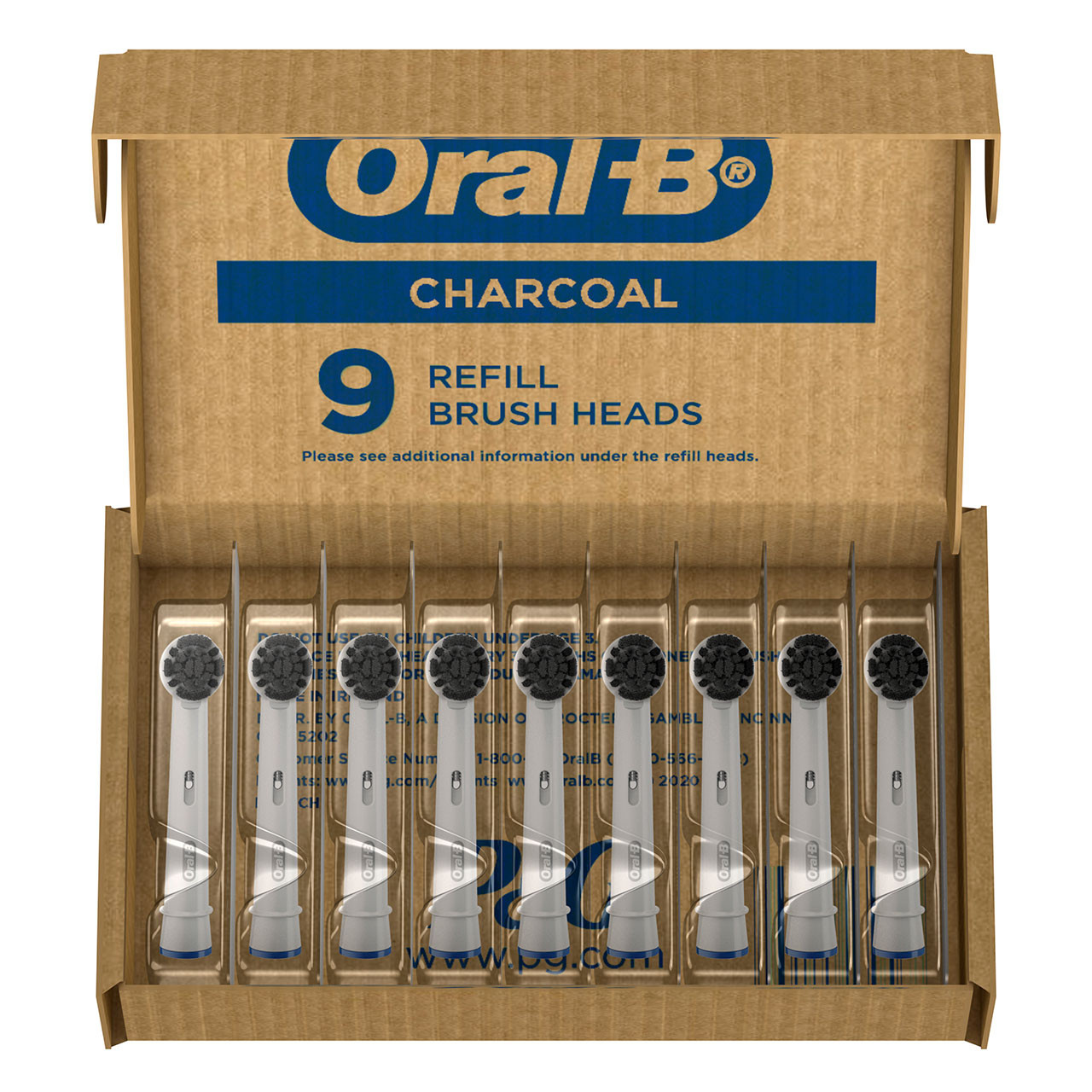 Altre Testine Oral-B Charcoal bristles Grigie | IT_OB52600