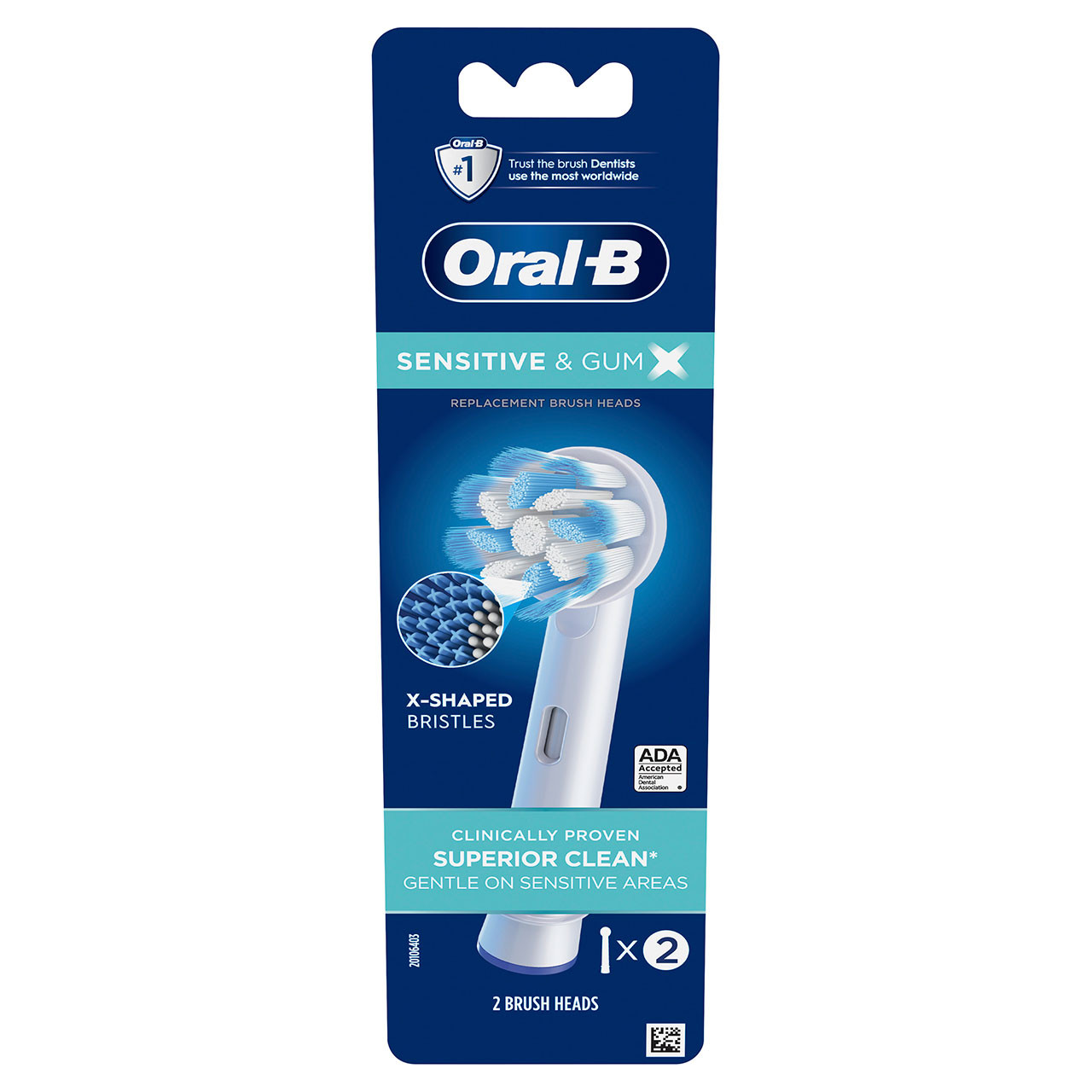 Altre Testine Oral-B Sensitive & Gum X X-Filament Bianche | IT_OB19928