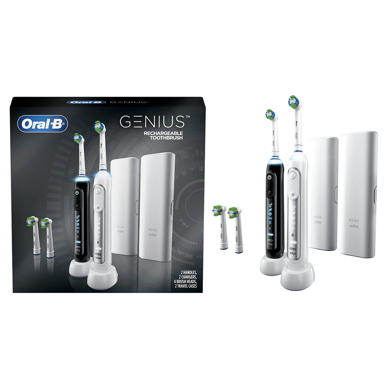 Serie Genius Oral-B Genius 6000 Rechargeable Nere Bianche | IT_OB12971