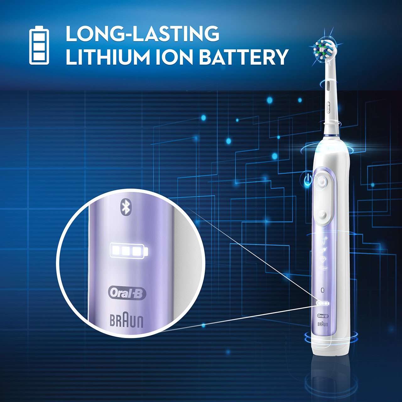 Serie Genius Oral-B Genius 7500 Rechargeable Viola | IT_OB82640