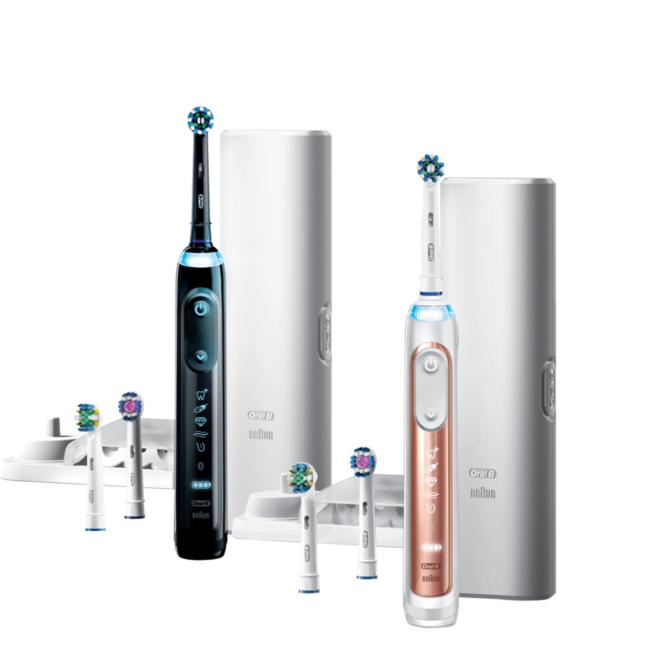 Serie Genius Oral-B Genius 7500 Rechargeable Nere Rosa Oro | IT_OB99404