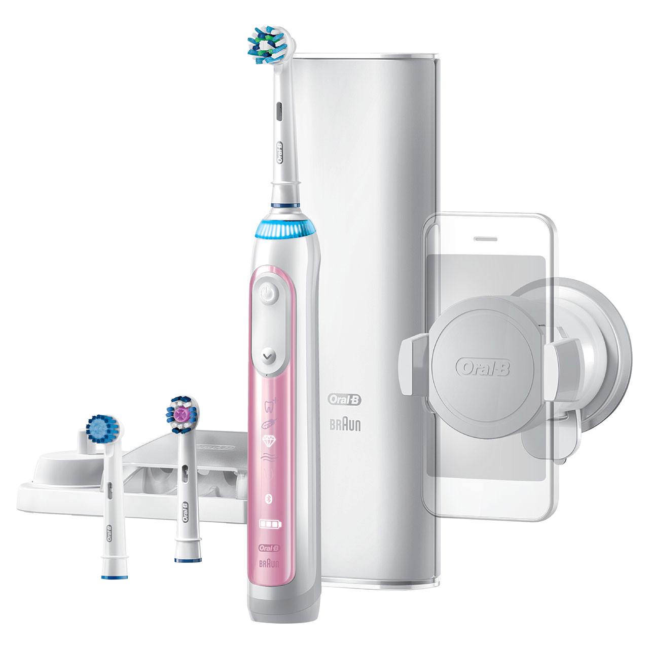 Serie Genius Oral-B Genius 8000 Rechargeable Rosa | IT_OB74314