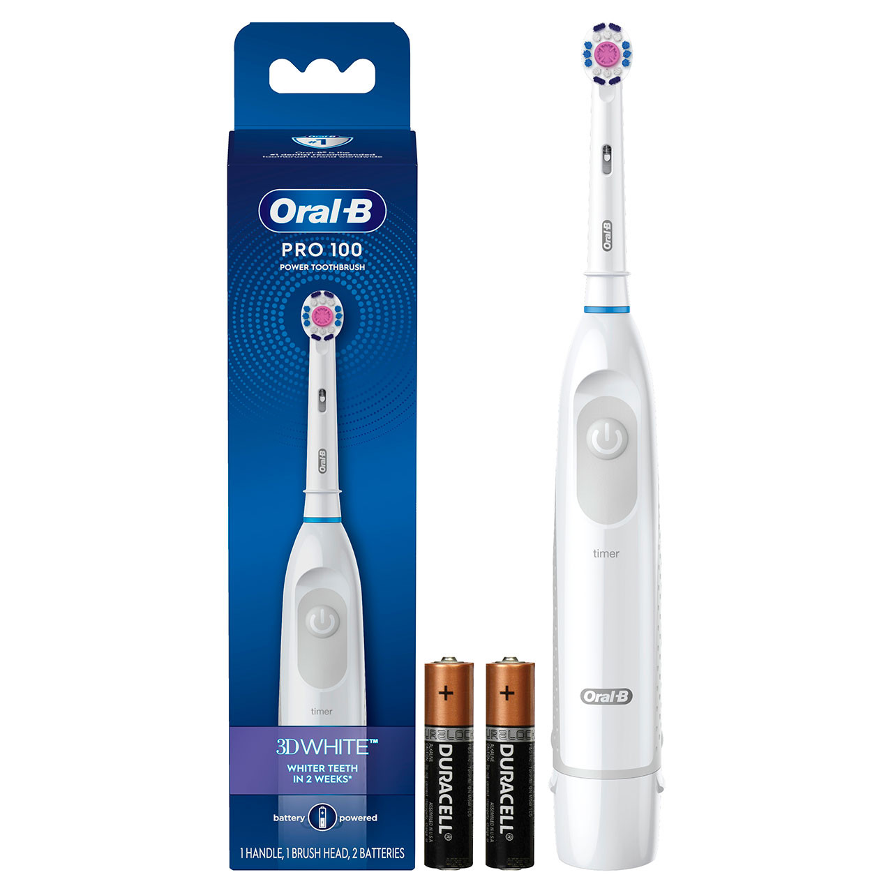 Serie Pro Oral-B Pro 100 3d Bianche | IT_OB23554