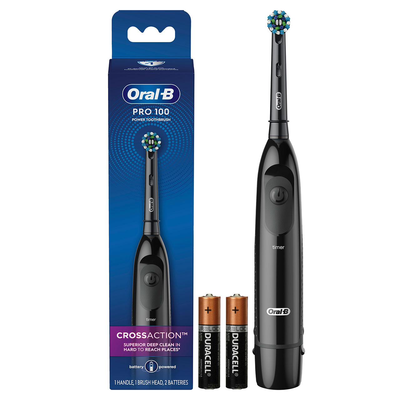 Serie Pro Oral-B Pro 100 Crossaction Nere | IT_OB25612