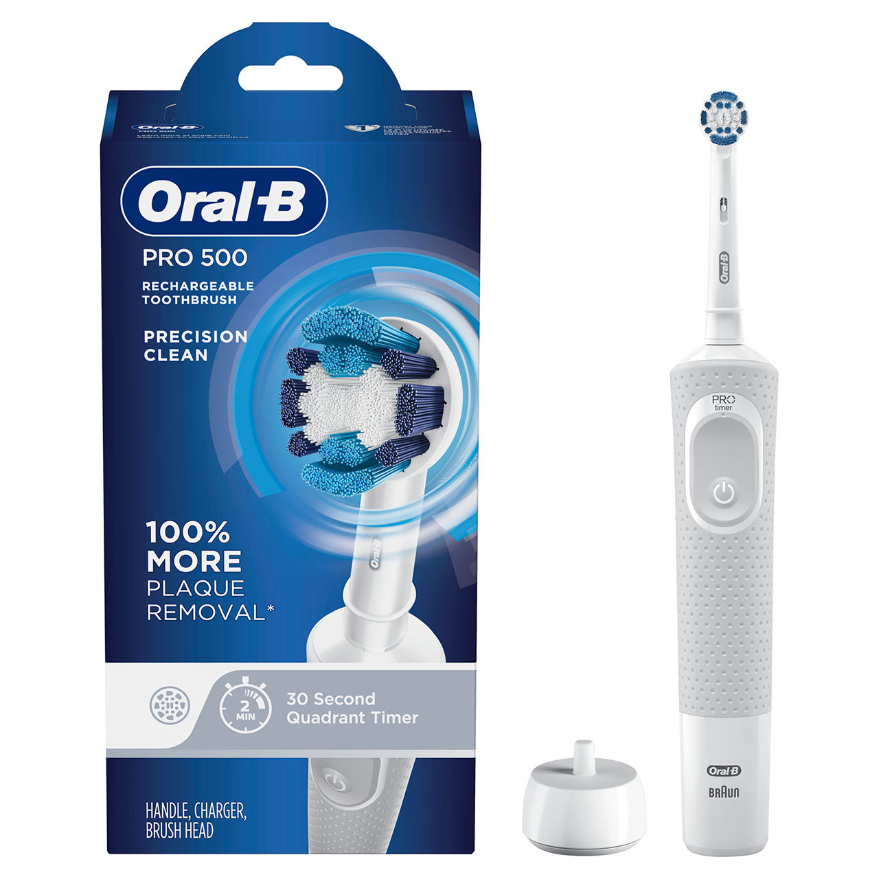 Serie Pro Oral-B Pro 500 Series Bianche Grigie | IT_OB70952