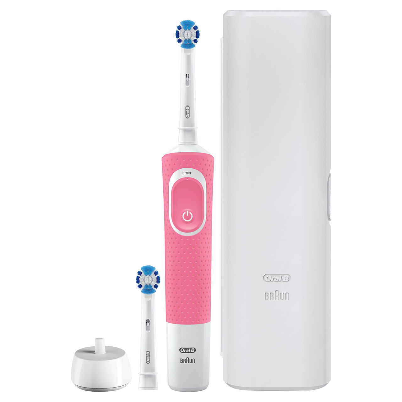 Serie Pro Oral-B Vitality Limited Rechargeable Bianche Rosa | IT_OB91786