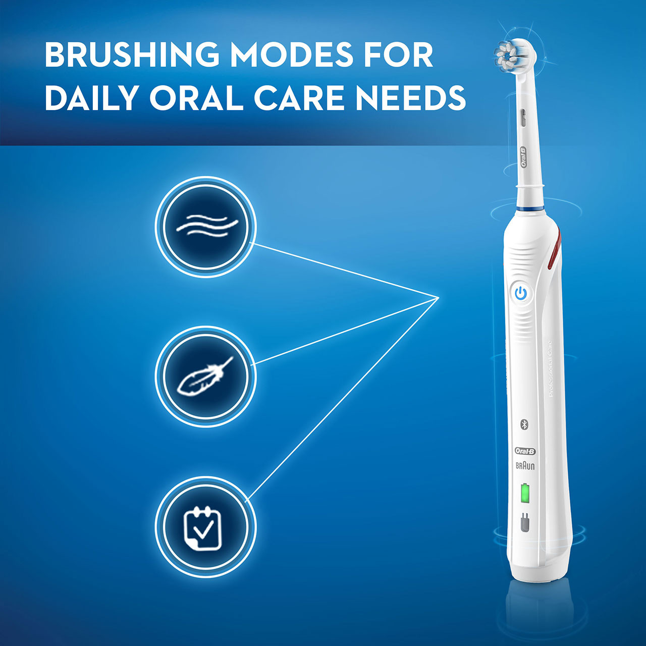 Serie Smart Oral-B Smart 4000 Rechargeable Bianche | IT_OB97688