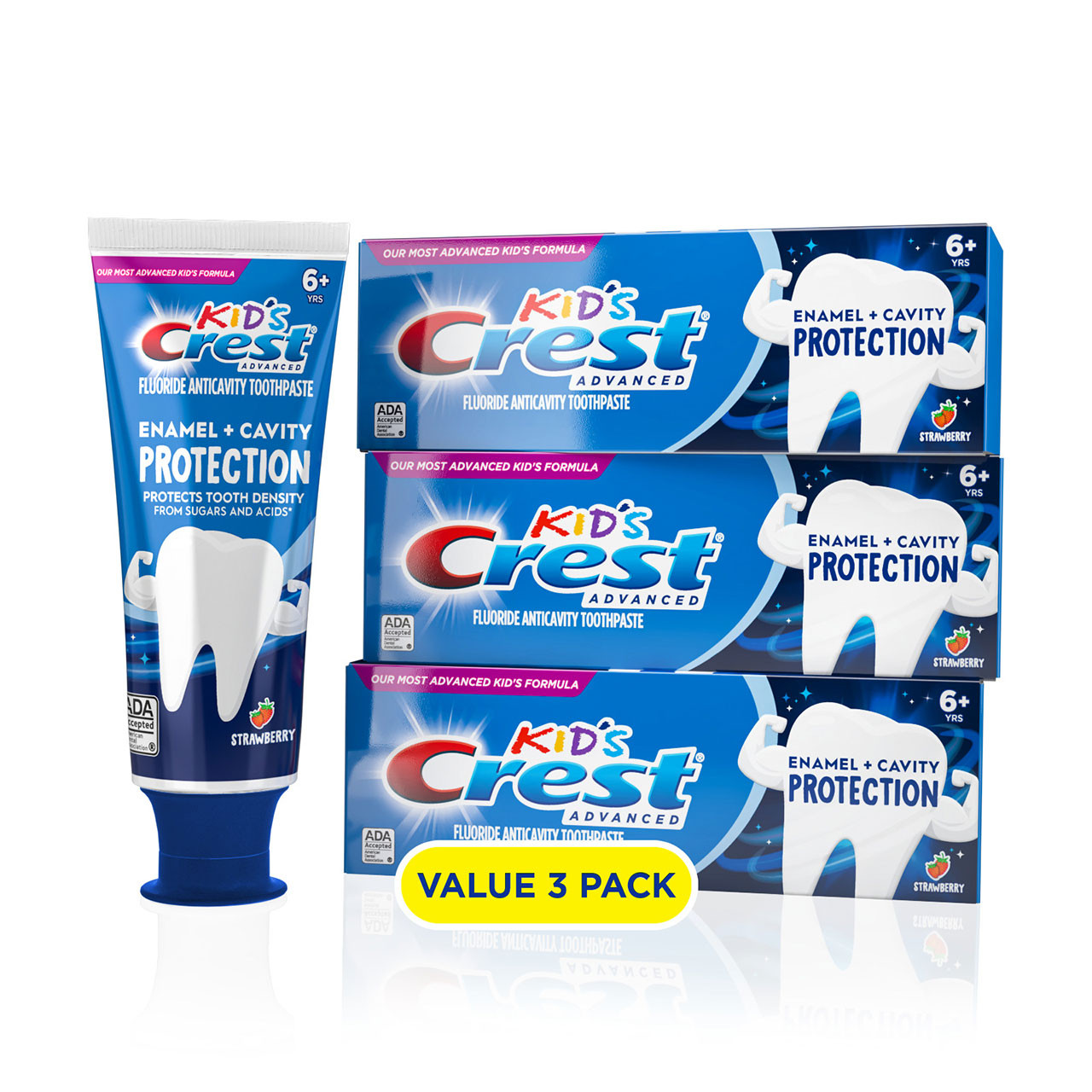 Testine di ricambio Oral-B Crest Enamel + Cavity Protection Blu | IT_OB24440