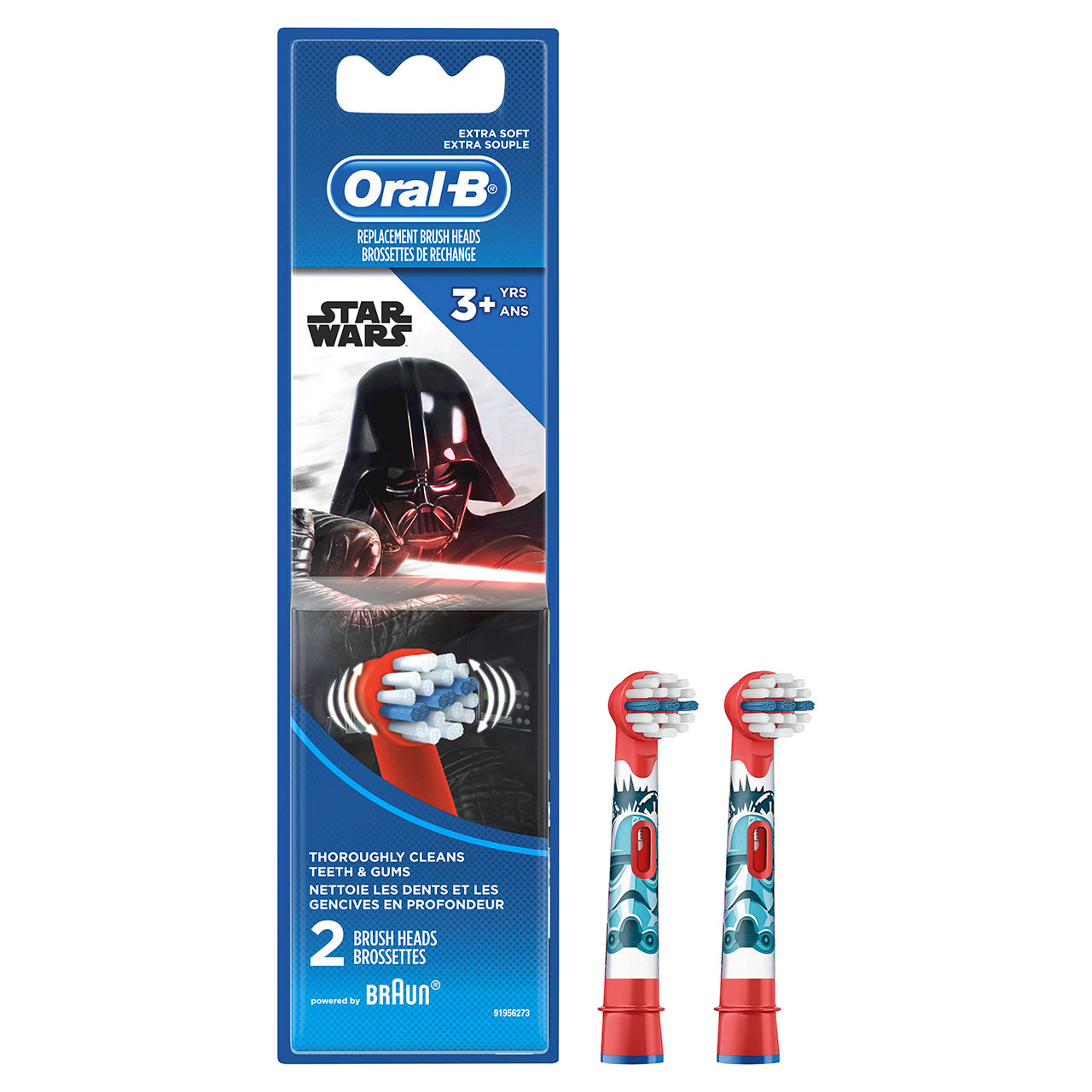 Testine di ricambio Oral-B Extra Soft Replacement STAR WARS Rosse | IT_OB10109